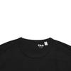 Fila Milano Series Módní Retro Klasické Jednoduché Sportovní Ležérní Volné Pohodlné Krátký Rukáv Tričko Pánské Vrcholy Černá F11M615107FBK