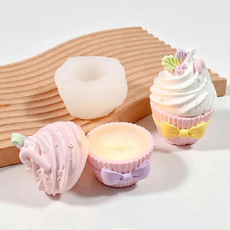 Food Grade Silicone Baking Mould Set For Making Cupcake And Decorative Candle