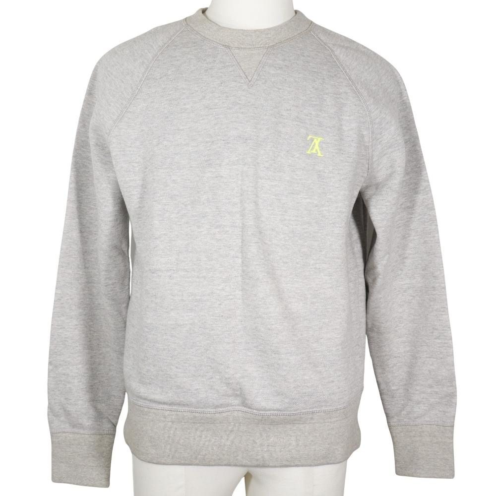 

LOUIS VUITTON Up side down sweat RM182M GVR HFY05W trainer 18AW gray cotton mens Used