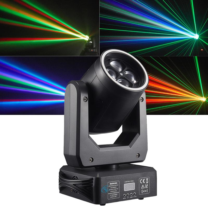 Newest LED 150w Coloful Beam Laser Moving Head Light Bee Eyes Moving Spotlight DMX Control For Disco Party Bar