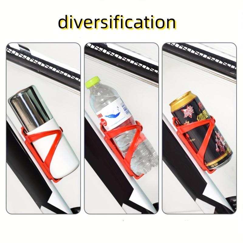 1pc Black ABS Bike Water Bottle Holder Easy Clip-On Durable Cycling Accessory for Road Bikes and Mountain Bikes, Bicycle Handlebar Accessories