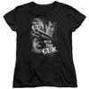 Army Of Darkness Guy With The Gun Womens T Shirt Black