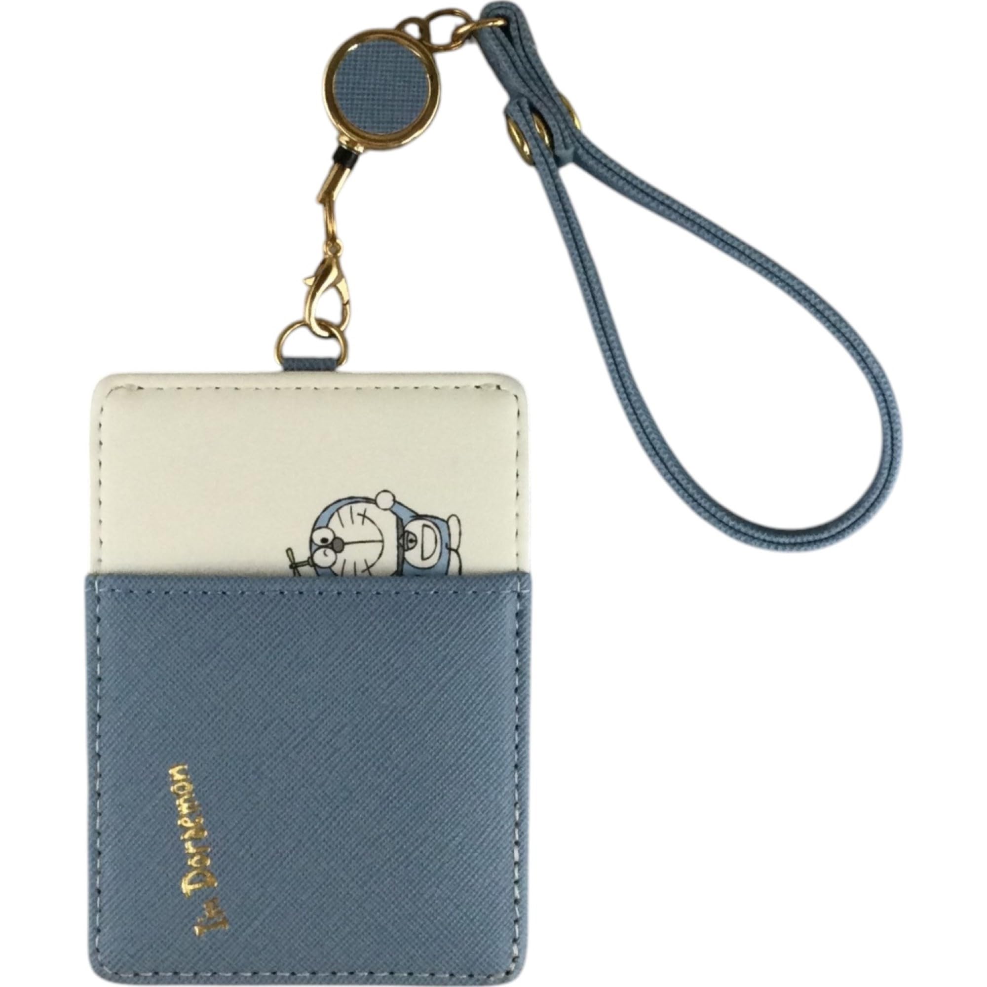 

Aldi Doraemon Pass Case with Reel I m DRA23-10DRA