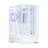 PC Case P40 Prism Mid-Tower Tempered Glass White