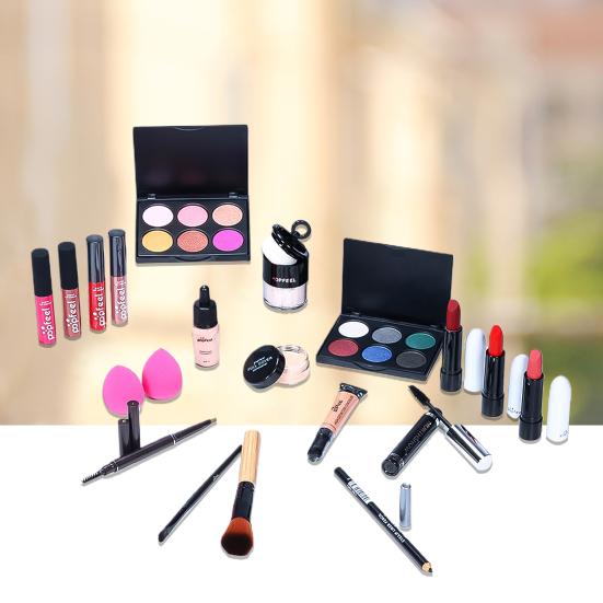 

Набор для макияжа Popfeel, 20 шт., полноразмерный, долговечный, «все в одном»