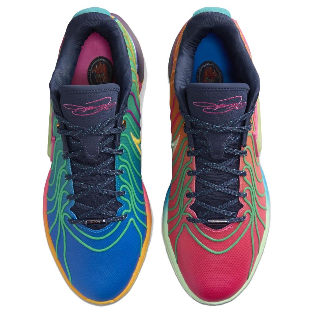 Nike Mens LeBron 21 EP Optimism Men Sneakers Multi-Color Photo-Blue Vapour-Green HF5352-400