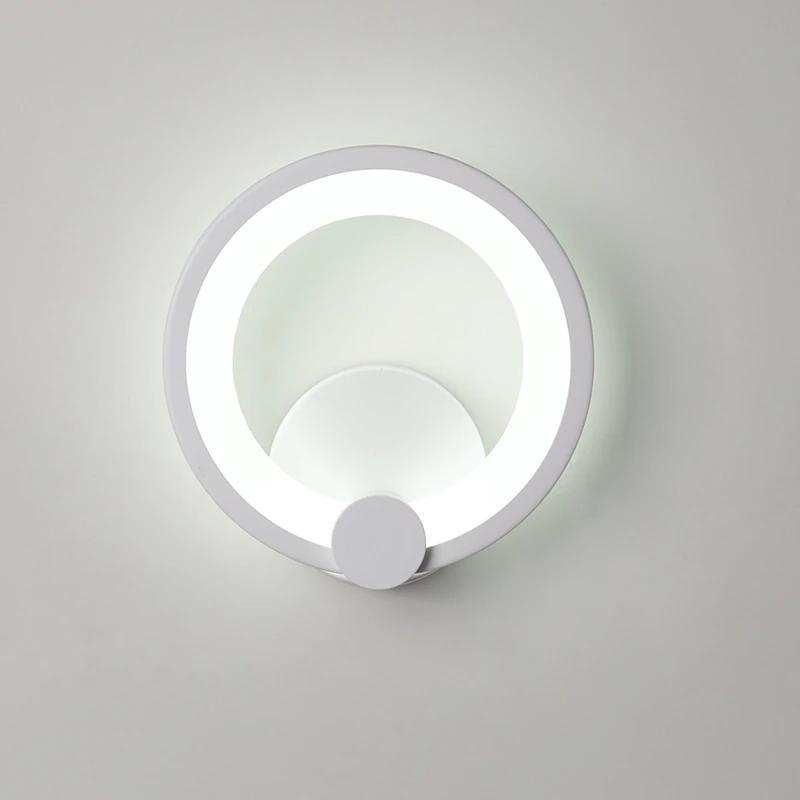 Creative LED Wall Lamp Bedroom Acrylic Wall Lamp Acrylic Living Room Balcony Stairs Corridor Allele Decorative Lamps (Warm White)