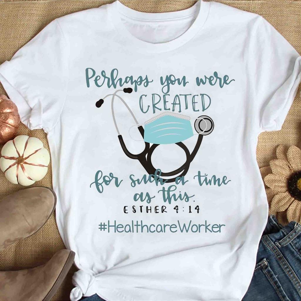Zdravotnícky pracovník Tlač Harajuku Dámske tričko Základný golier do tvaru O Krátke Ležérne Dámske Rukávy Super Nurse Top Tričko, Drop Ship