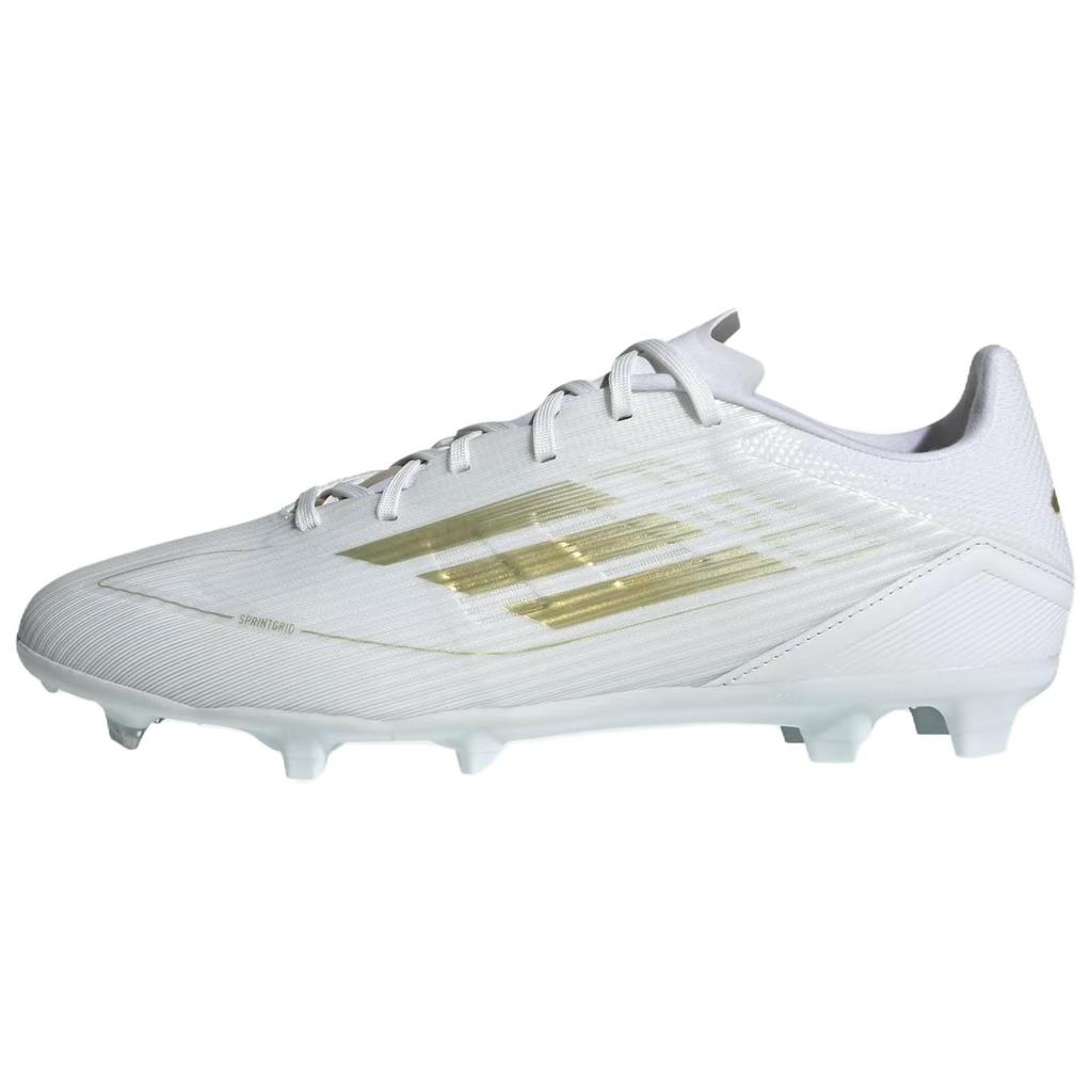 Adidas Adizero F50 League FG MG Day Spark Pack Unisex Sneakers White Cloud-White Gold-Metallic IE0604