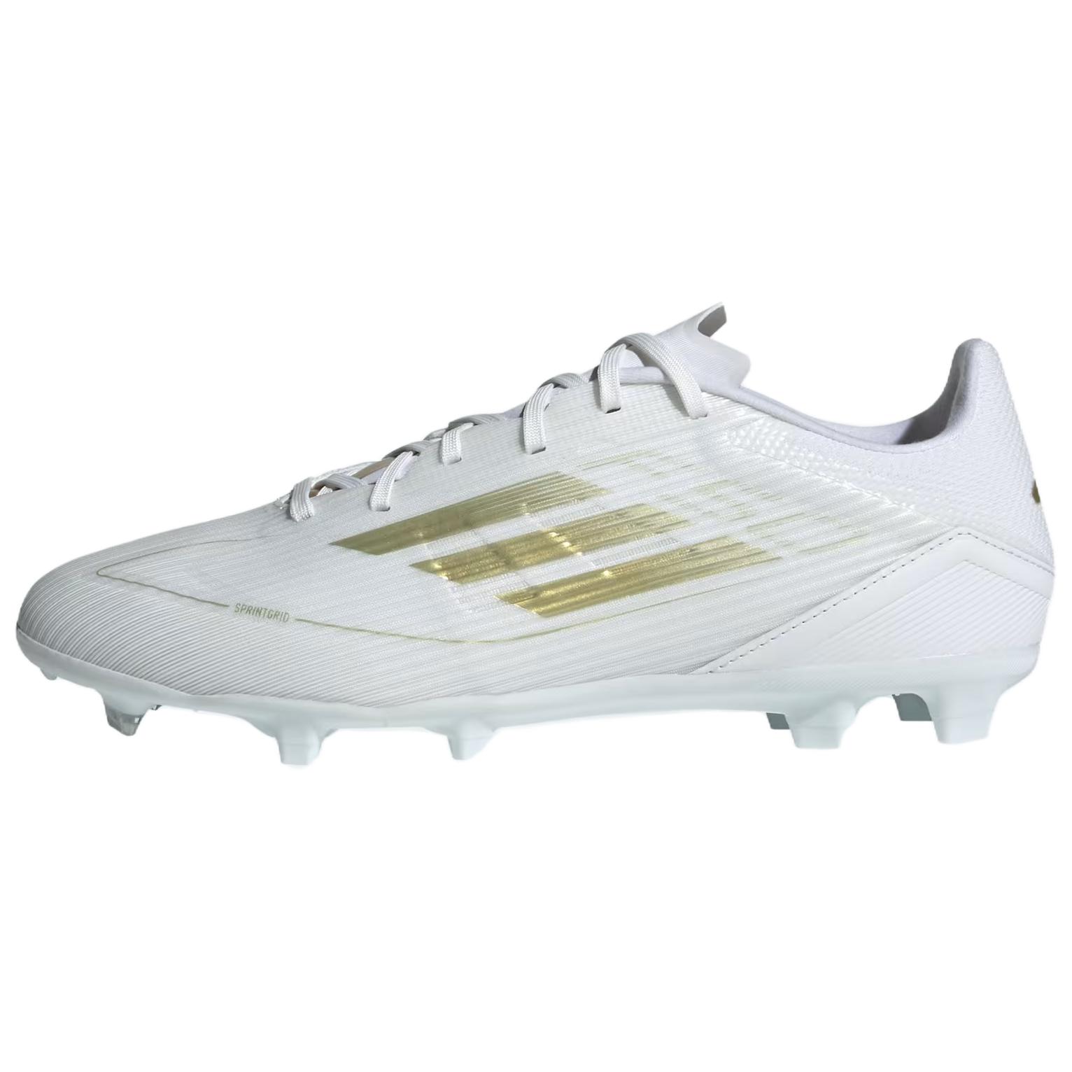 

Adidas Adizero F50 League FG MG Day Spark Pack Unisex Sneakers White Cloud-White Gold-Metallic IE0604 42⅔