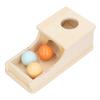 Children Educational Toy Multifunctional Composite Wood Parent Child Pitching Simulation Model Toy