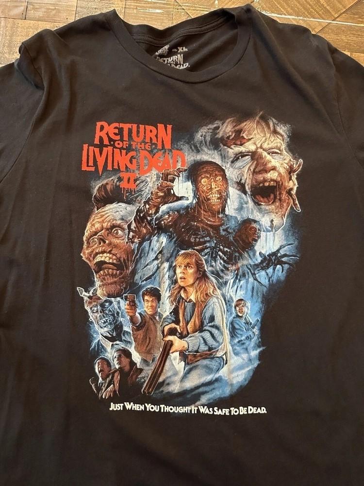 

Повернення Живих Мерців 2 Футболка Репринт Подарунок для чоловіків жінок футболка Репринт Унісекс Футболка L