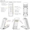 1PC Bookholder Light Bookmark Light USB Charging Portable Clip Light Desk Light Eye Protection Mini LED Card Book Light