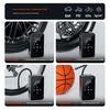Wireless Tire Inflator Portable Air Compressor Digital Display Portable Rechargeable Auto Shut-off Smart Cordless Air Pump