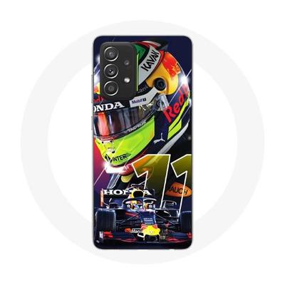 Coque Pour Samsung Galaxy A52 Formule 1 Sergio Pérez Pilote Automobile F1
