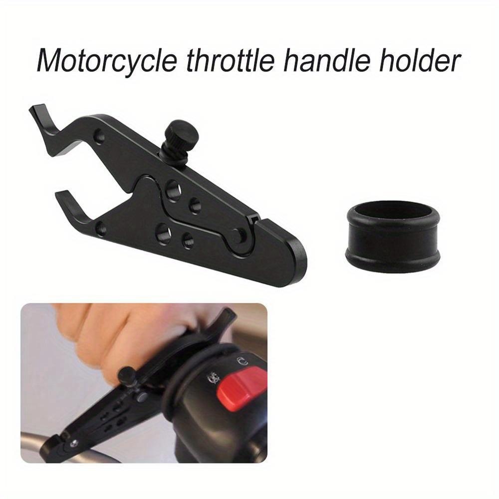 Motorcycle Cruise Control Throttle High Grade Aluminum Lock Assist Retainer Universal Wrist Grip