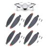 1 Set Flight Propellers Quadcopter Propellers Replacement Enhances Stability with Mounting Screws