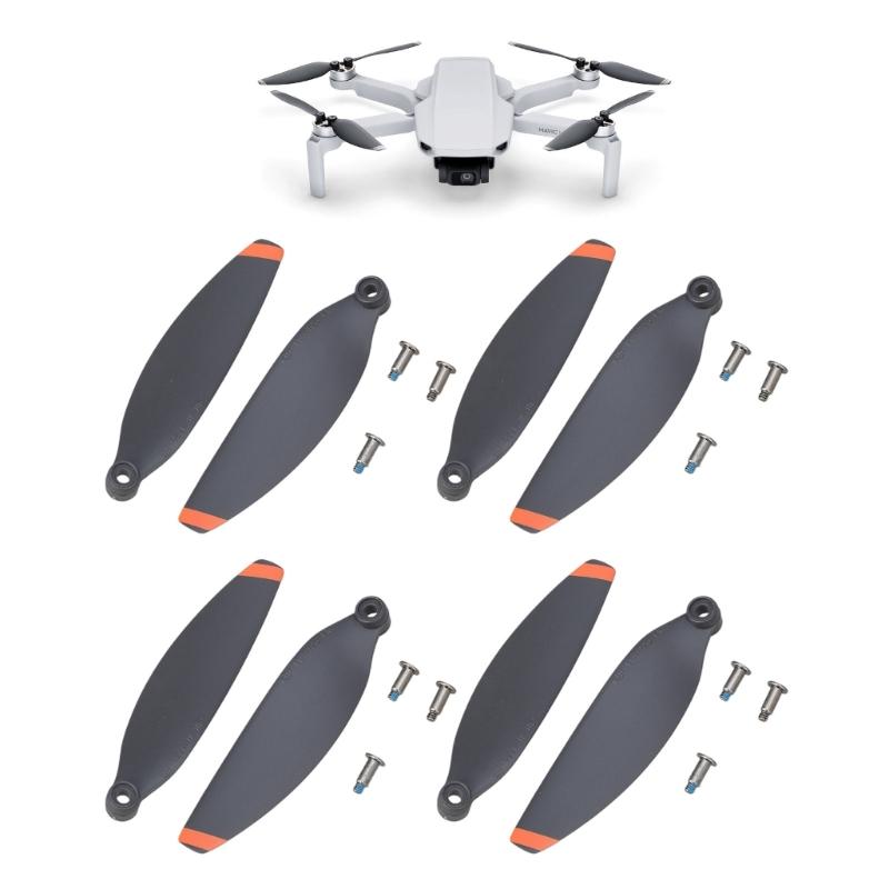 1 Set Flight Propellers Quadcopter Propellers Replacement Enhances Stability with Mounting Screws
