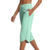 Damen High Waist Yoga-Hose mit Taschen, Gerade geschnittene Lässige Reisehose