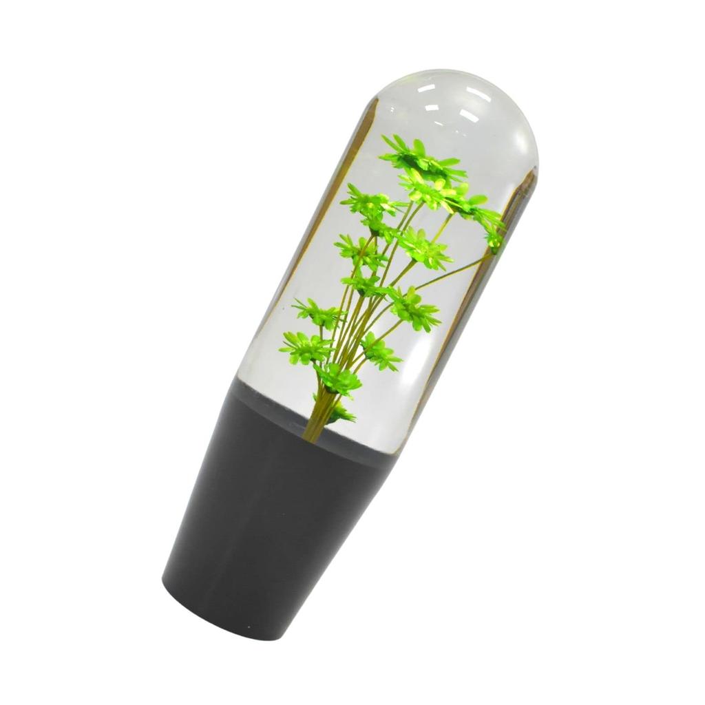 JINGLING Underwater Flower Shift Crystal Shift Universal Fit for AT and MT Compatible with Japanese Includes 3 1 Green Knob, Knob, Vehicles, Cars,