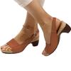 New 2025 summer fish mouth beach women's sandals large size women's shoes