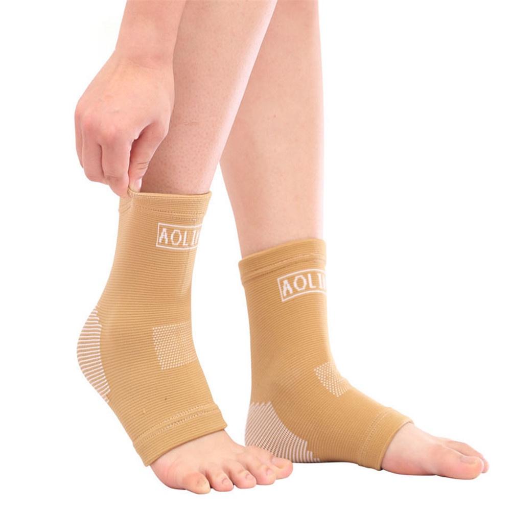 1 para Ochronny Kompresyjny Elastyczny Stabilizator Kostki Koszykówka Oddychający Sportowy Pas Stabilizujący Kostkę Orteza Ochraniacz