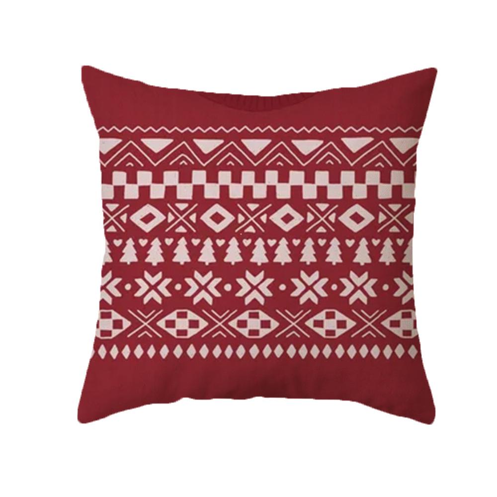 Nordic Classical Stripes Throw Pillow Covers With Digital Printing Of Short Plush Fabric Car-Shaped Sofa Cushion Home Decor