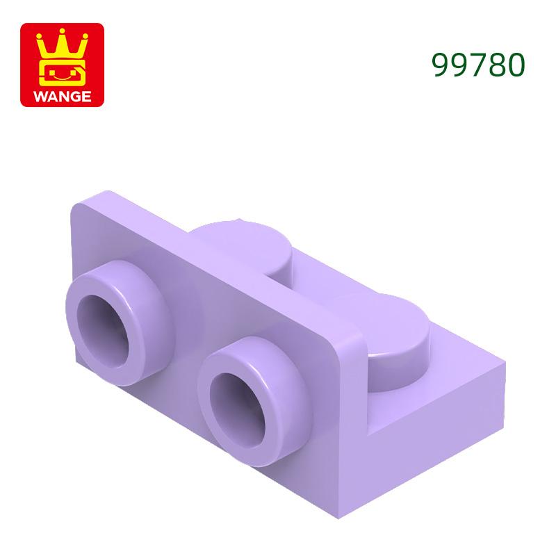 186 Stück/Los 99780 Winkelstein 1 x 2 - 1 x 2 Umgekehrter Stein Moc Farbige Zubehörteile Kompatibel mit Stein Kinder Spielzeug Bausteine