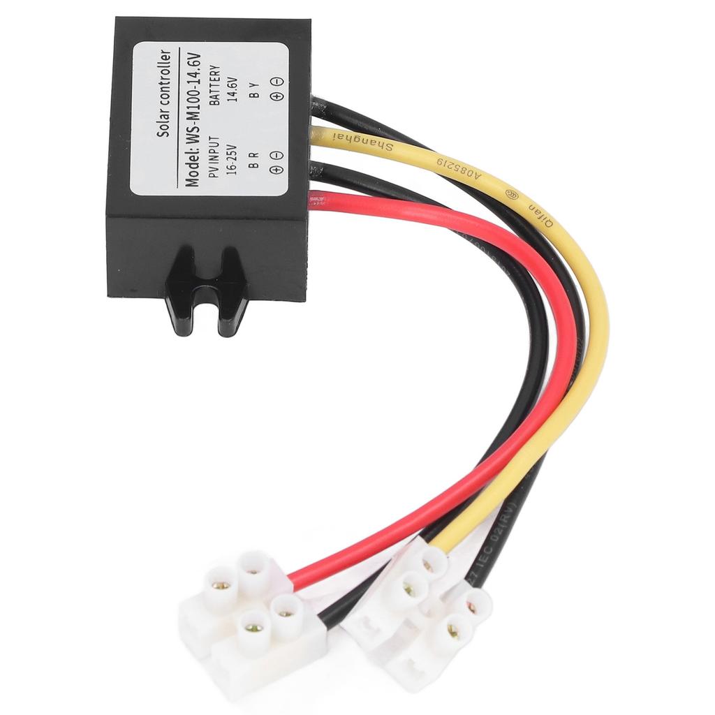 MPPT Solar Controller Protective Control Panel Switch Battery Charging Supplies 100W