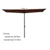 Shixun Outdoor Adjustable Patio Umbrella