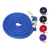 2m Horse Lunge Line Anti Breakage Rope Anti Slip Grip Horse Training Rope with Hook for Walking Hand