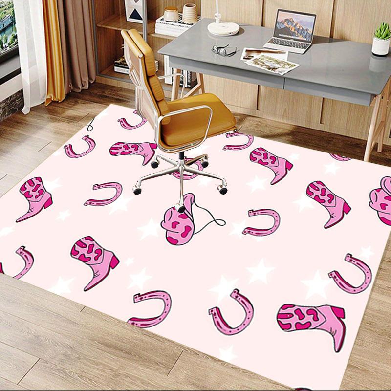 1 Stück Cowboystiefel Hufeisen Extra Groß Rutschfester Boden Teppich, Büro, Familie, Studio Großer Teppich Innen Teppiche, Auffälliges Statement-Stück