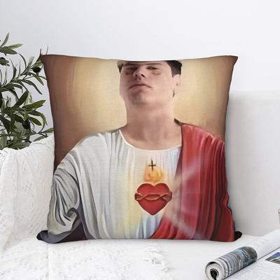 Duki lustiges Poster Jungfrau Kissenbezüge Merchandise Bedruckte Kissenhülle Kissenbezüge Sitzdekoration Quadratisch Mehrere Größen