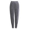 Winter Women European and American Classic Plus Velvet Corduroy Harem Pants Korean Temperament Commuter Business Style High Waist Trousers