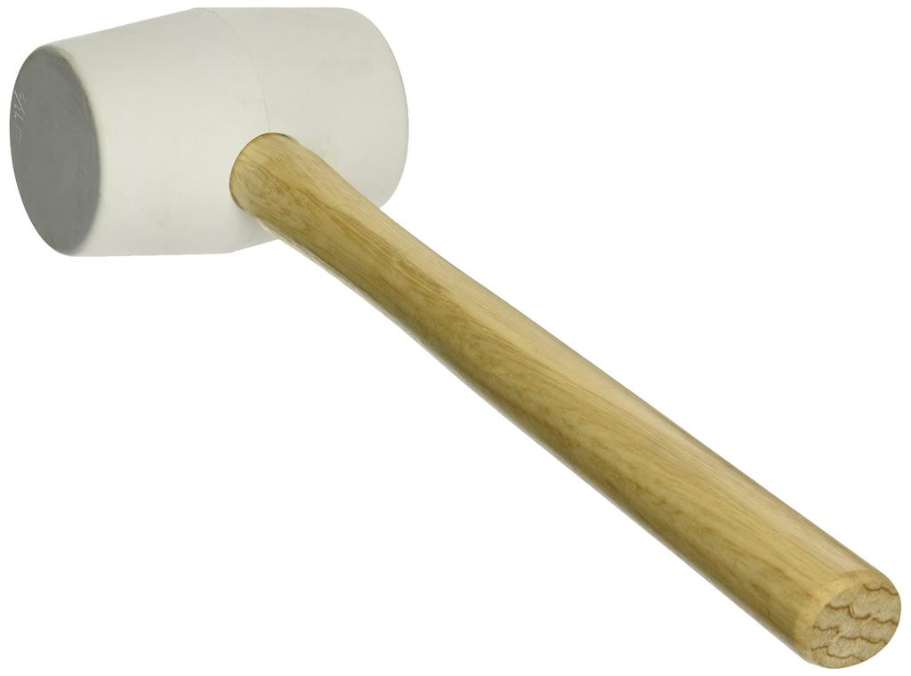OH White Rubber Hammer - GHWL