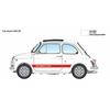 Tamiya Italeri 1/12 Scale Classic Car Series No. 4705 Fiat Abarth 695SS/Assetto Corsa Plastic Model Kit 37705