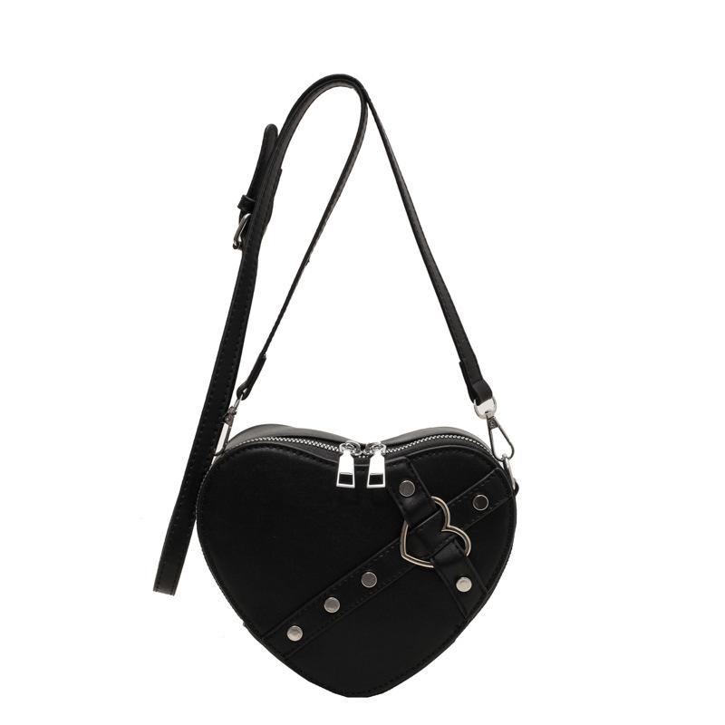 New Valentine's Day Limited Heart-shaped Shoulder Bag Women's Fashion Simple Gift Oblique Span Women's Bag 2025
