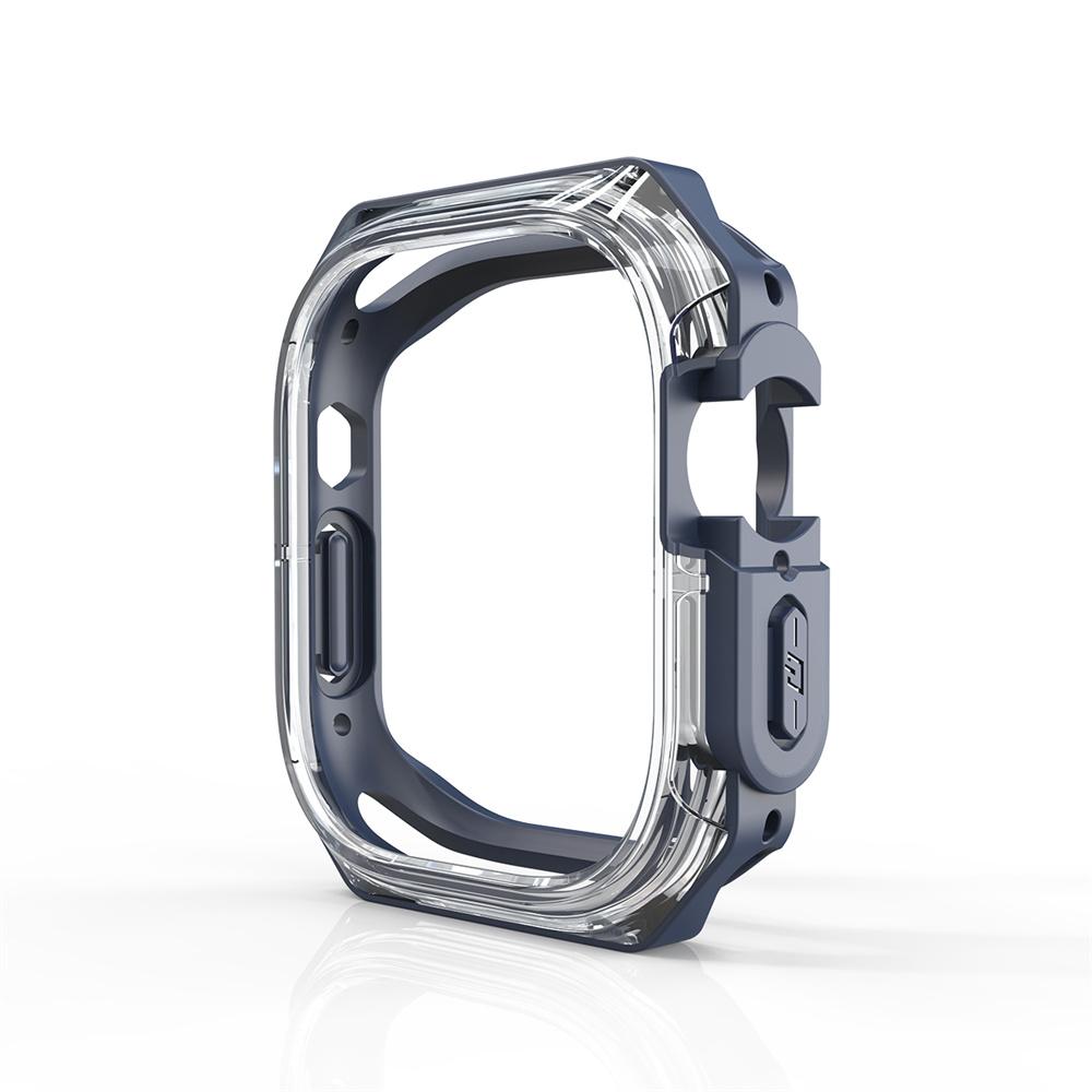 Etui Na opaskę Apple Watch Ultra2 1 49mm Pokrycie PC Ramka do Iwatch Seria 9 8 7 SE 6 5 4 Ochronna obudowa Zderzak Pokrywa