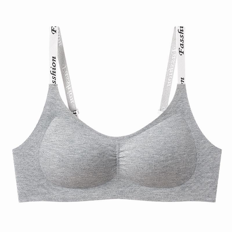 

Женский ультратонкий беспроводной спортивный бюстгальтер: Маленькая поддержка груди, Летний комфорт, Предотвращение провисания M (34/75)