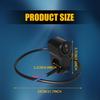 Waterproof Motorcycle 7/8" Handlebar Headlight Fog Spot Light ON OFF Switch