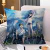 Cartoon Weathering With You Pillow Gift Home Office Decoration Pillow Bedroom Sofa Car Cushion CoverPillow Case