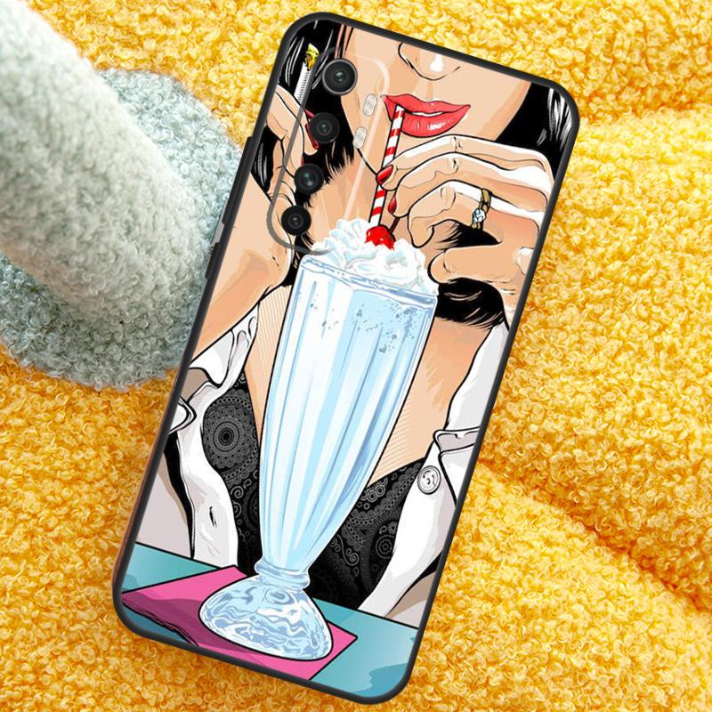 Pulp Fiction Dancing Case For Xiaomi 15 14 Ultra 13T 14T 15T 17 Pro Max Cover For POCO X7 F8 Pro X3 X5 X6 F5 F6 F7