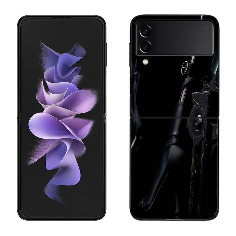 

Bayonetta Phone Case For Samsung Z Flip 7 6 5G Galaxy Z Flip 5 4 3 Black Hard Cell Cover Luxury PC Shell Coque Samsung Z Flip 4 5G