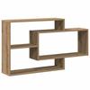 VidaXL Étagère murale chêne artisanal 104x20x58,5 cm bois d'ingénierie, étagère flottante, étagère murale d'exposition, 855823