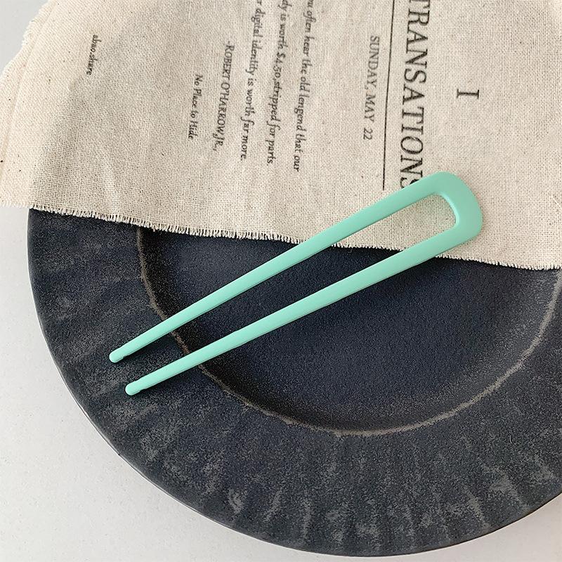 Simple U Shape Hair Clips Bobby Pins for Women Metal Bobby Pins Barrettes Bridal Hairstyle Tools Accessories for Women Bun Maker