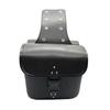 1 Pair Left Right Universal Motorcycle With Code Lock PU Leather Saddlebag Side Tool Luggage Bags Saddle Bags Storage Tool