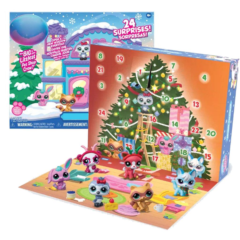 Adventní kalendář - Autentické Mystery figurky, Překvapivé sběratelské Kidult hračky, Pro dívky, chlapce, děti, teenagery od 4 let 24 ks