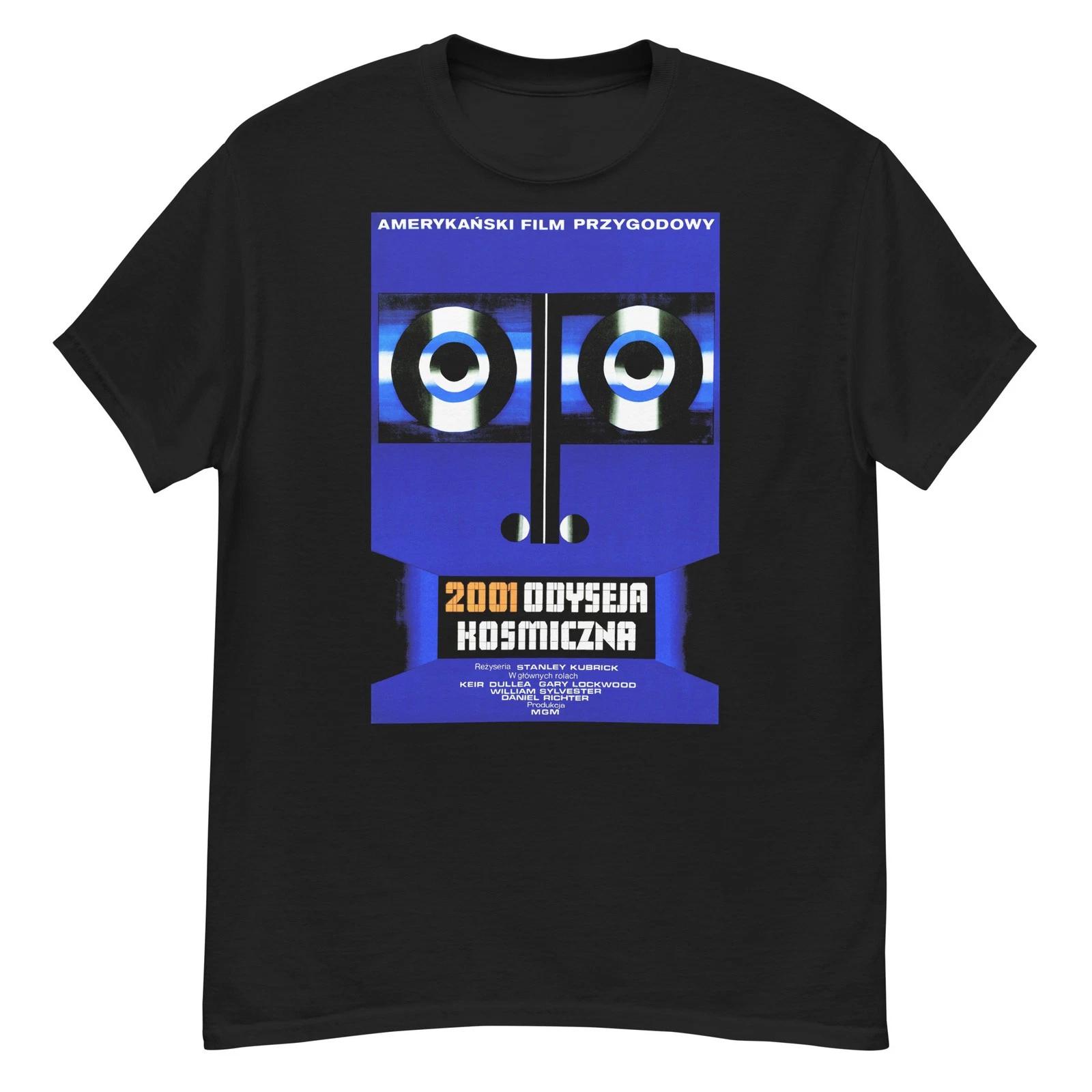 2001: A Space Odyssey Kubrick fan Polish poster art t-shirt 4XL