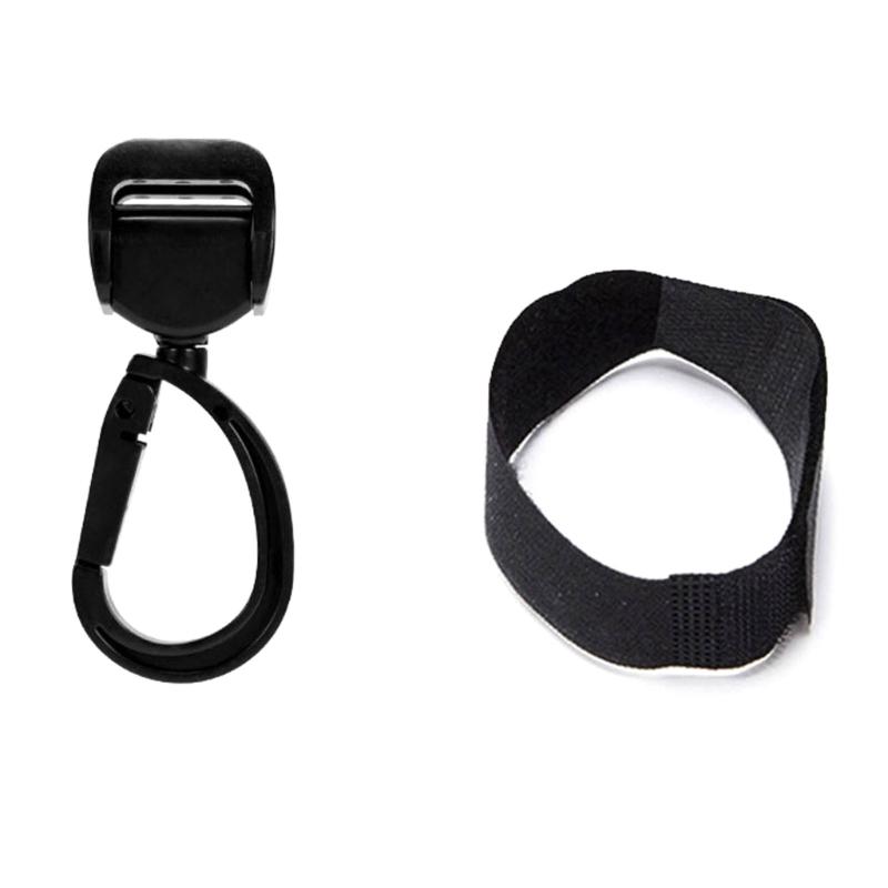 Upgrades Prams Hooks Rotatable Pram Clip Secure & Rotate Pram Hooks Strong Load Capacity for Hanging Bags On Prams
