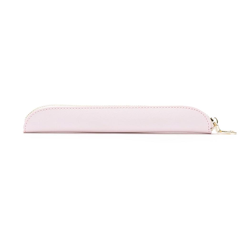 YONBEN Pure Color Simple Mini Pencil Case Polyurethane (Pink, (PU))